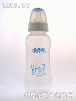 標(biāo)準(zhǔn)口徑PP奶瓶300mL魚(yú)