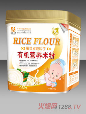 艾康樂(lè)源蛋黃雙歧因子米粉