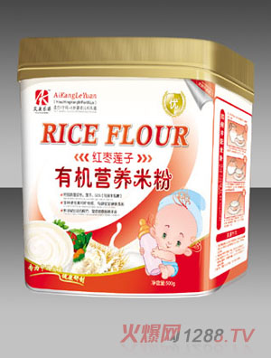 艾康樂(lè)源紅棗蓮子米粉