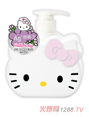 Hello Kitty初酷銀離子免洗手抗菌凝膠（植物萃?。?- 副本